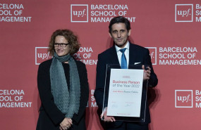 ep el presidente ejecutivo de telefonica jose maria alvarez pallete recibe el premio empresario del