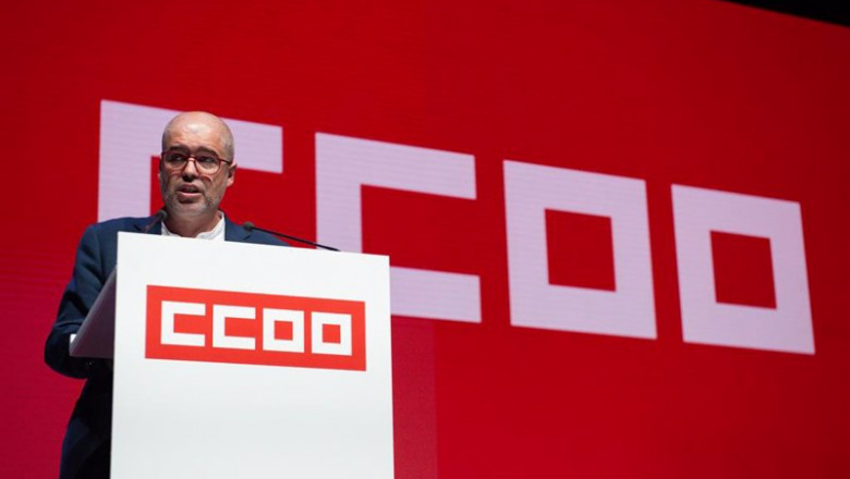 El secretario general de CCOO, Unai Sordo, en la inauguración del 12º Congreso Confederal de CCOO | Gustavo Valiente - Europa Press ep el secretario general de ccoo unai sordo en la inauguracion del 12 congreso confederal de ccoo