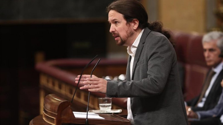 El secretario general de Podemos, Pablo Iglesias, interviene en la sesión de control al Gobierno en funciones, en Madrid (España) a 11 de septiembre de 2019. | Eduardo Parra - Europa Press ep el secretario general de podemos pablo iglesias interviene en la sesion de control al gobierno en