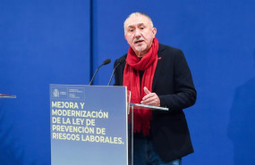 ep el secretario general de ugt pepe alvarez interviene antes de la firma del acuerdo de mejora y