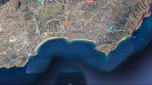 ep entorno de las playas de benidorm