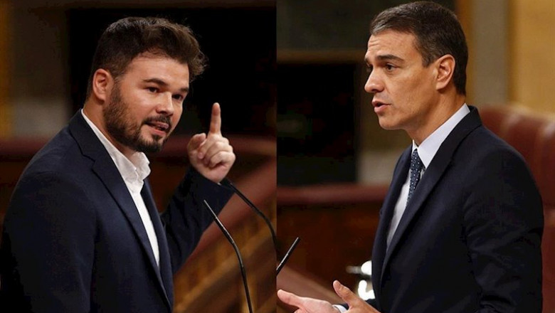 ep espana- sanchez pide a erc que abandone la via unilateral y dialogue en una mesa en el parlament