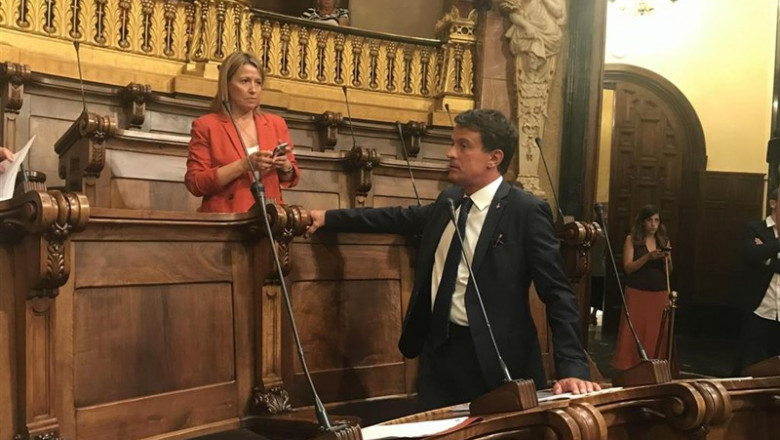 Eva Parera y Manuel Valls | EUROPA PRESS - Archivo ep eva parera y manuel valls