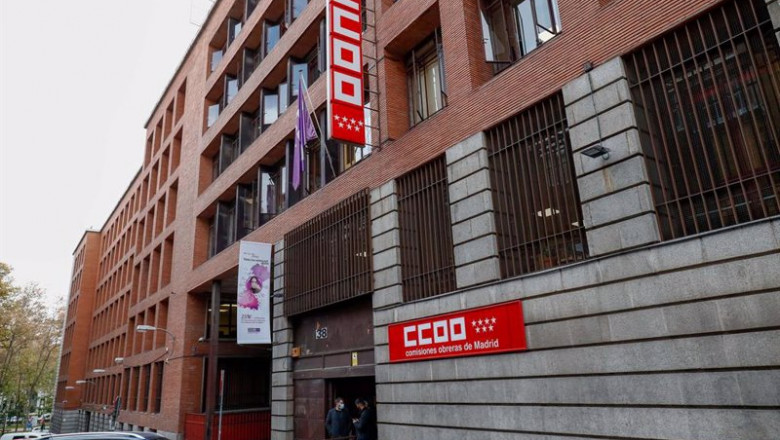 ep fachada de la sede de comisiones obreras en madrid ep fachada de la sede de comisiones obreras en madrid