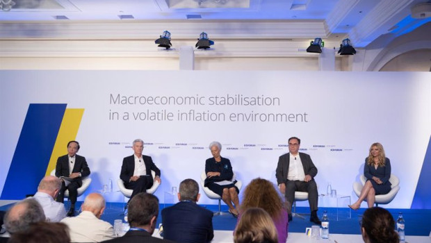 ep foro de sintra con christine lagarde bce jerome powell fed kazuo ueda boj y andrew bailey boe