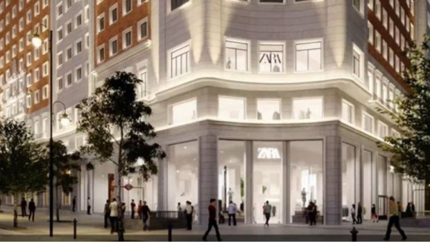 ep futura tienda de zara en el edificio de inbest