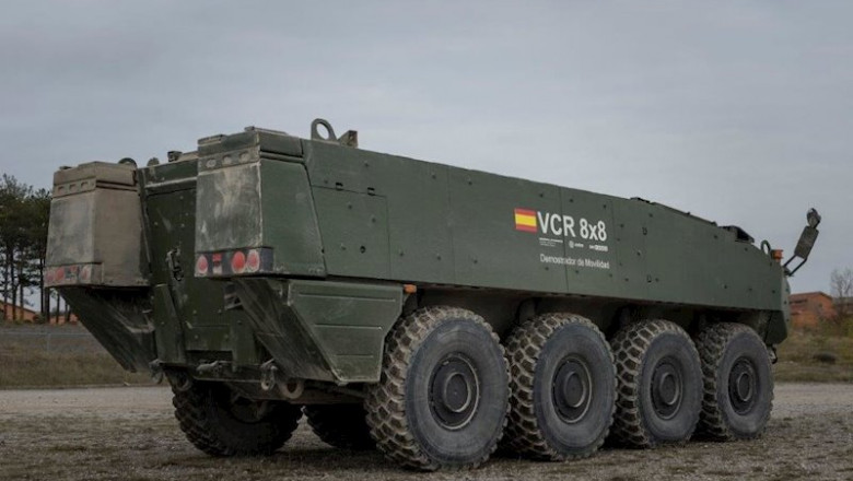 Futuro vehículo VCR 8x8 Dragón | CLÚSTER DE LA INDUSTRIA DE DEFENSA - Archivo ep futuro vehiculo vcr 8x8 dragon