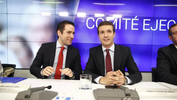 ep garcia egea pp yaha vistocscon voxsendos encuentrosempezarhablarpactos