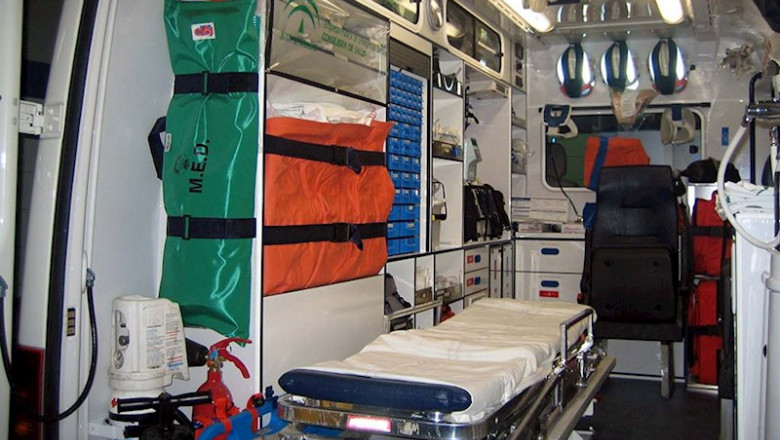 Interior de una ambulancia | 112 ANDALUCÍA - Archivo ep interior de una ambulancia 20200215141610