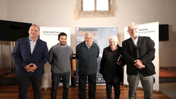 ep jose mujica participa en un foro en el centre del carme