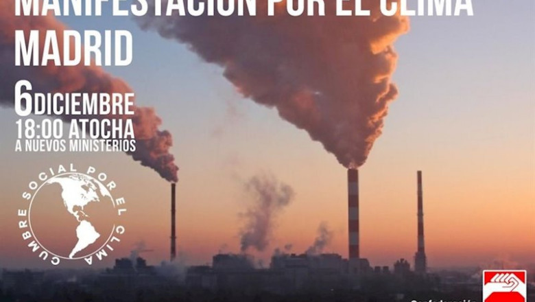 ep la cop25 tendra su contracumbre para dar una respuesta combativa y de clase contra la crisis