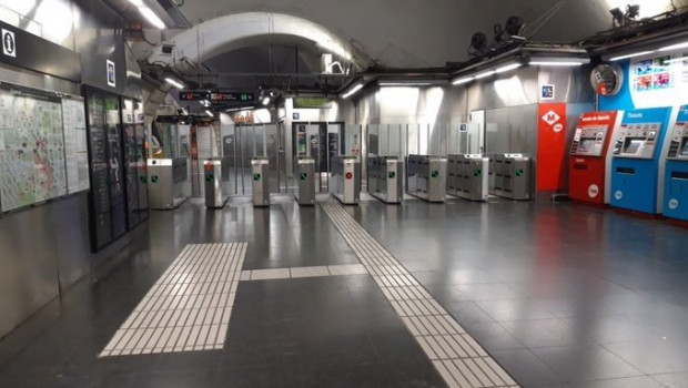 ep la estacion de espanya del metro de barcelona