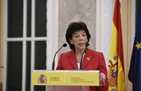 ep la portavoz del goibierno y ministra de educacion y formacion profesional en funciones isabel