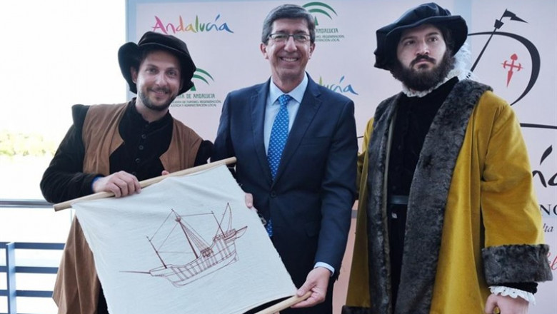 Marín recuerda la importancia del proyecto 'Origen y Destino' por el V Centenario de la Vuelta al Mundo | JUNTA DE ANDALUCÍA ep marin recuerda la importancia del proyecto origen y destino por el v centenario de la vuelta al