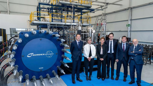 ep nordex electrolyzers presenta en lumbier el mayor electrolizador integramente disenado y