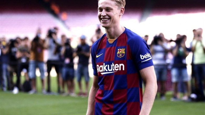 El nuevo jugador del FC Barcelona Frenkie De Jong | TWITTER.COM/FCBARCELONA_ES ep nuevo jugadorfc barcelona frenkiejong 20190705205702