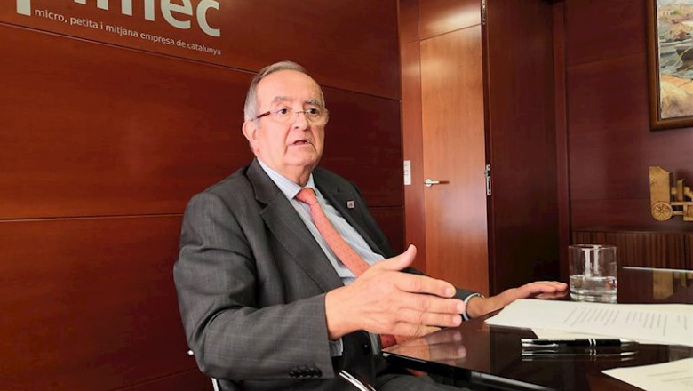 Presidente de Pimec, Josep González | EUROPA PRESS - Archivo ep presidente de pimec josep gonzalez