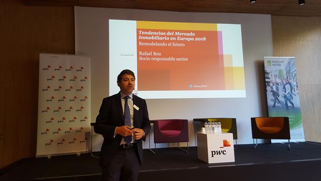 El socio responsable de Real Estate de PwC España, Rafael Bou | EUROPA PRESS ep socio responsablereal estatepwc espana rafael bou