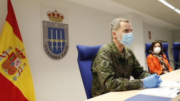 ep su majestad el rey transmite el reconocimiento del conjunto de la sociedad espanola a las fuerzas