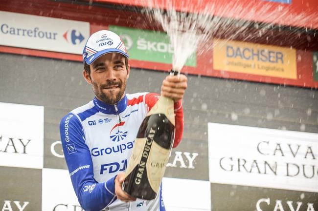 Thibaut Pinot, después de ganar la 15ª etapa de La Vuelta | @GROUPAMAFDJ ep thibaut pinot despuesganar15 etapala vuelta