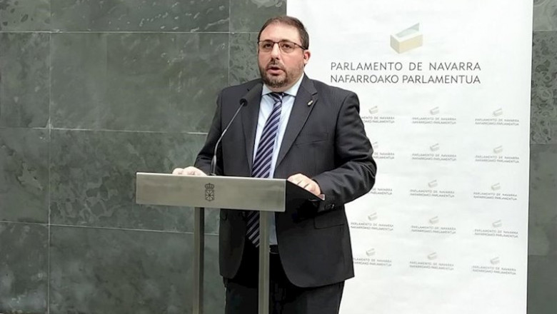 Unai Hualde, presidente del Parlamento de Navarra | EUROPA PRESS - Archivo ep unai hualde presidente del parlamento de navarra