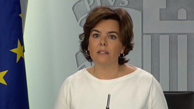 Soraya Sáenz de Santamaría, vicepresidenta del Gobierno santamaria catalu a cmin