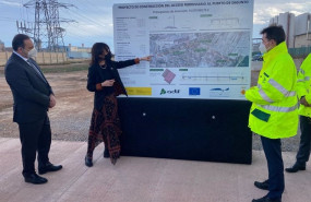 ep abalos visita la conexion ferroviaria al puerto de sagunto