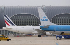ep archivo   aviones de air france y klm