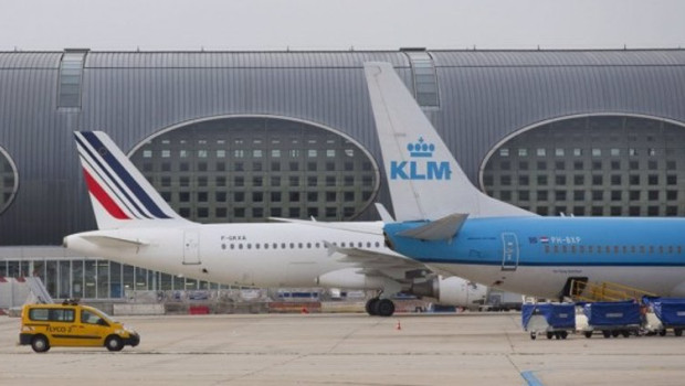 ep archivo   aviones de air france y klm