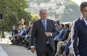 ep archivo   el presidente de sidenor jose antonio jainaga durante el acto