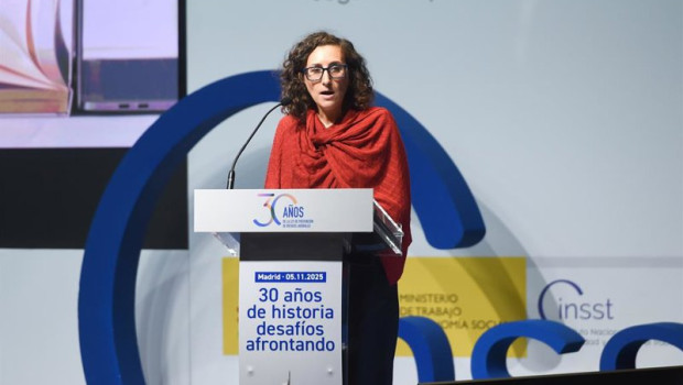 ep archivo   la directora del instituto nacional de seguridad y salud en el trabajo insst aitana