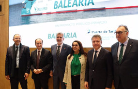 ep archivo   presentacion del proyecto de baleria en su stand de fitur en madrid espana a 23 de