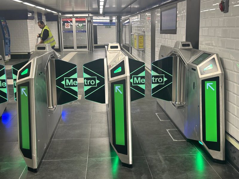 Las estaciones de Metro de Madrid admitirán pago con tarjeta desde el 1 de junio