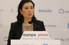 ep carmen monton participadesayuno socio-sanitarioeuropa press 20180608113908