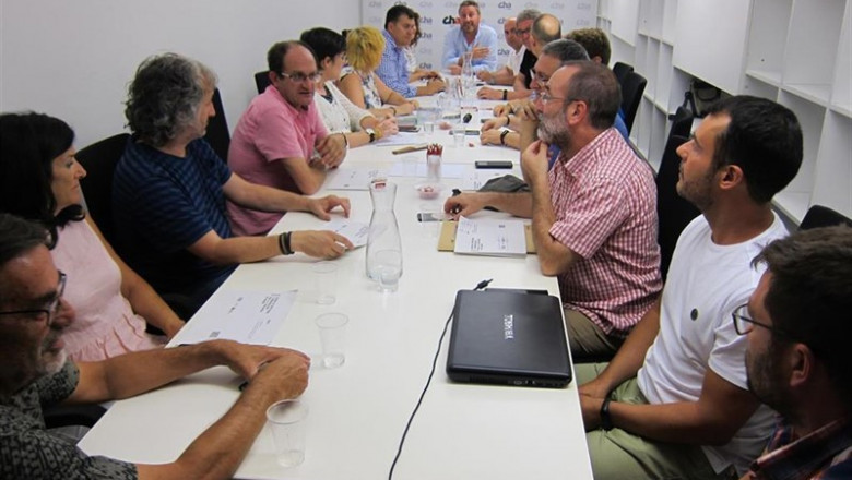 El Comité Nacional de CHA aprueba el acuerdo de investidura y gobernabilidad de Aragón. | EUROPA PRESS ep comite nacionalcha apruebaacuerdoinvestiduragobernabilidadaragon