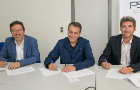 ep de izquierdaderecha david romeral gerenteclusterautomocionaragon caar juan munoz directorcluster ibericodeplantapsa zaragoza angel fernandez consejero delegadoitainnova gerentecaar david romeral