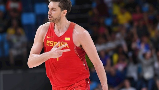 ep el jugador de la seleccion espanola de baloncesto pau gasol