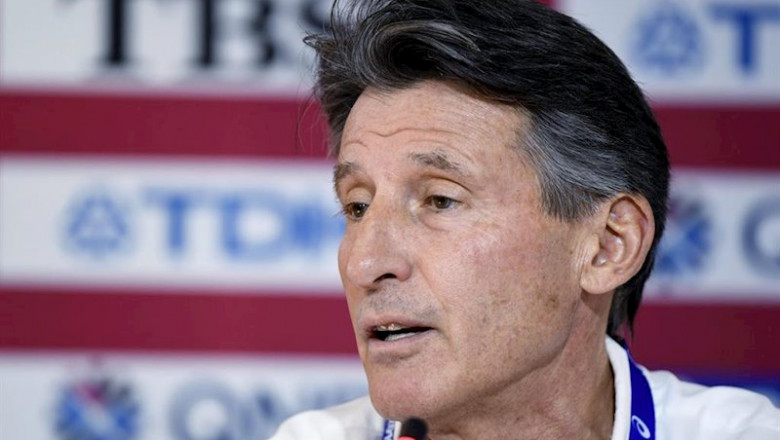 El presidente de World Athletics, Sebastian Coe, en una rueda de prensa | Martti Kainulainen/Lehtikuva/dpa - Archivo ep el presidente de world athletics sebastian coe en una rueda de prensa