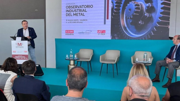 ep el secretario general de ugt fica mariano hoya durante la jornada del observatorio industrial del ep el secretario general de ugt fica mariano hoya durante la jornada del observatorio industrial del