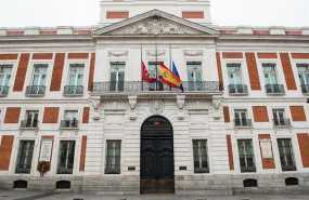 ep fachada de la real casa de correos sede de la comunidad de madrid