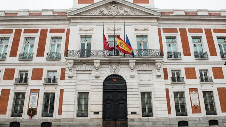 Fachada de la Real Casa de Correos, sede de la Comunidad de Madrid | Joaquin Corchero - Europa Press ep fachada de la real casa de correos sede de la comunidad de madrid