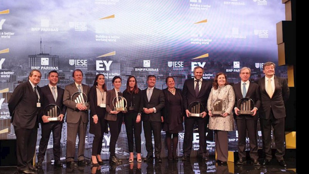 ep foto galardonados premio emprendedor del ano de ey
