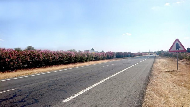 ep imagen de carretera sobre la que se analizo su estado de conservacion y mantenimiento