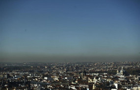 ep imagenla ciudadmadrid tomadala centrica zonacallao donde evidentesefectosla contaminacion