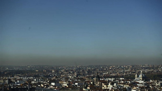 ep imagenla ciudadmadrid tomadala centrica zonacallao donde evidentesefectosla contaminacion