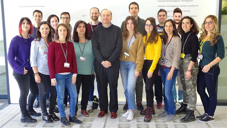Investigadores Del Grupo Que Dirige Ramon Mangues En El Hospital Sant Pau (IIB Sant Pau) Y El CIBER-BBN | CIBER-BBN - Archivo ep investigadores del grupo que dirige ramon mangues en el hospital sant pau iib sant pau y el