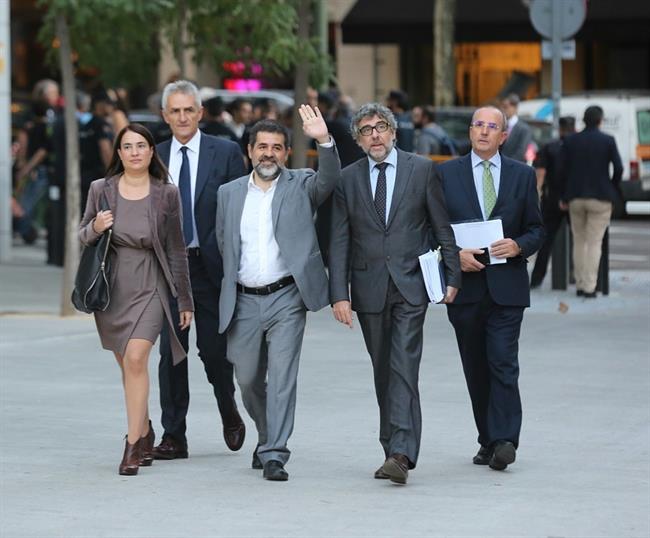 Jordi Sánchez llega a la Audiencia Nacional | EUROPA PRESS ep jordi sanchez llegala audiencia nacional 20180206171302