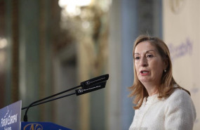 ep la numero dos de la lista del pp por madrid ana pastor participa en un desayuno informativo del
