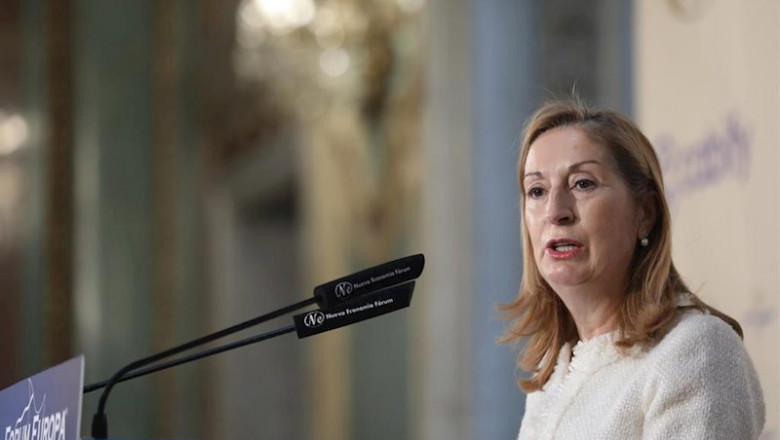 ep la numero dos de la lista del pp por madrid ana pastor participa en un desayuno informativo del