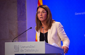 ep la portavoz del govern de la generelitat meritxell budo en rueda de prensa tras el consell